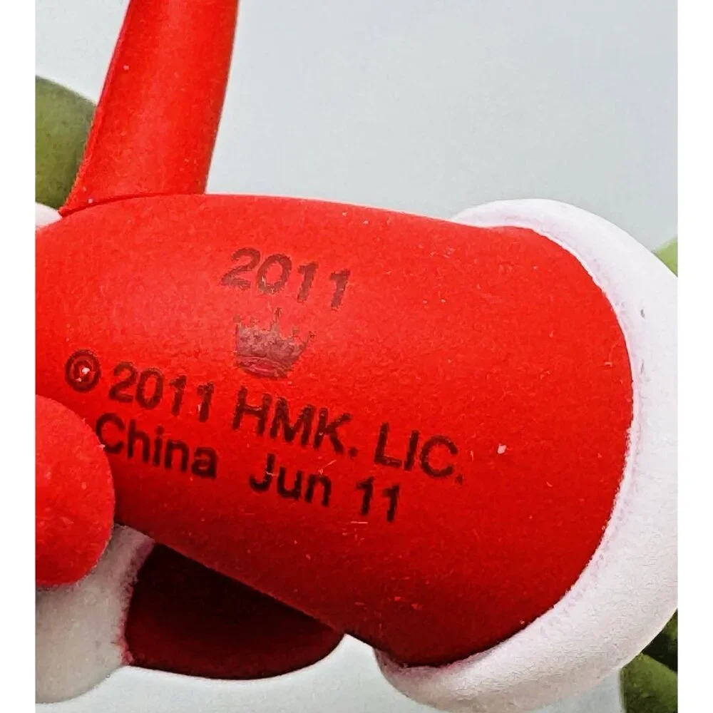 Hallmark Keepsake Mistletoe Frog Little Reindeer Moose Sweet Treat‎ Elf Lot of 4